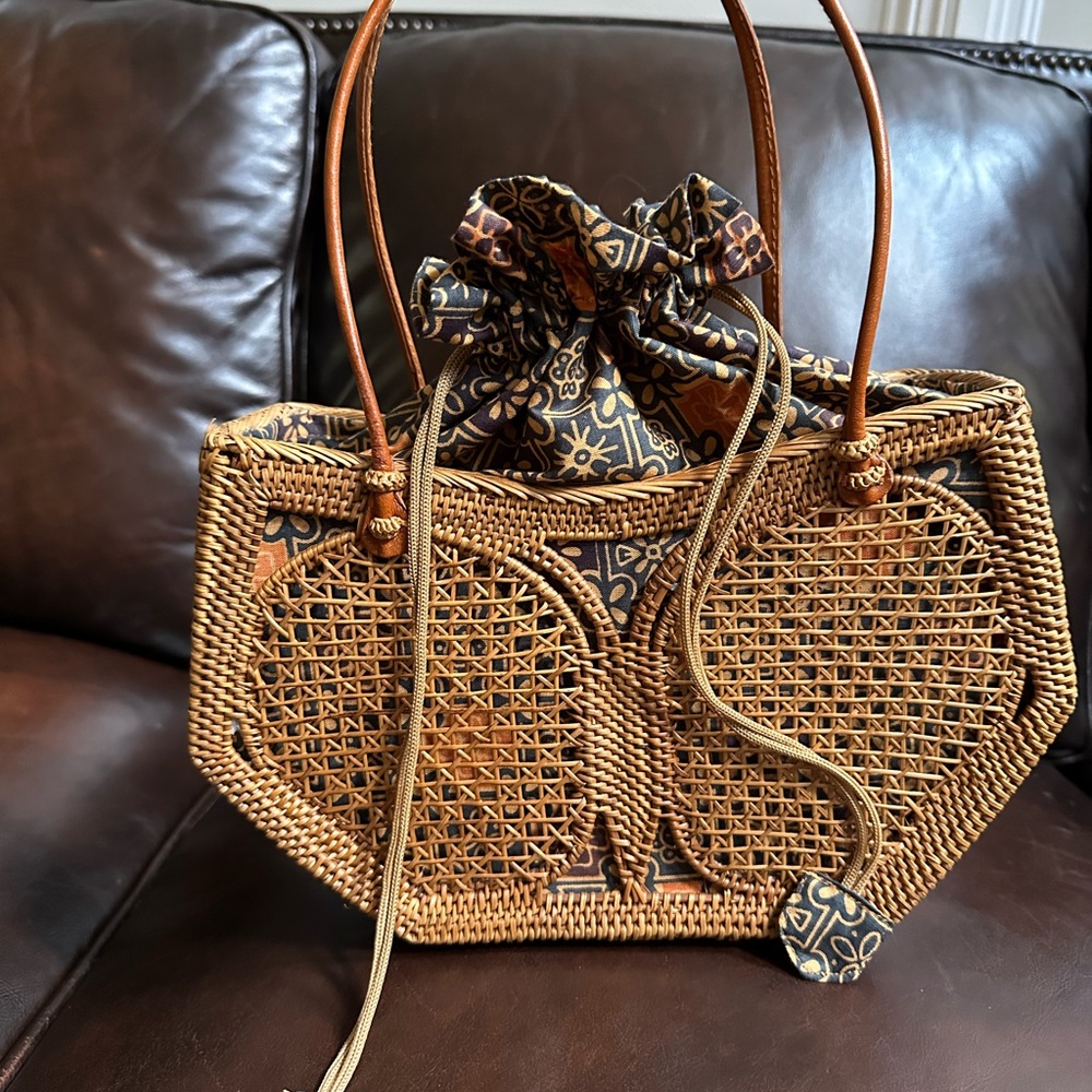 Unique Rattan Wicker Purse